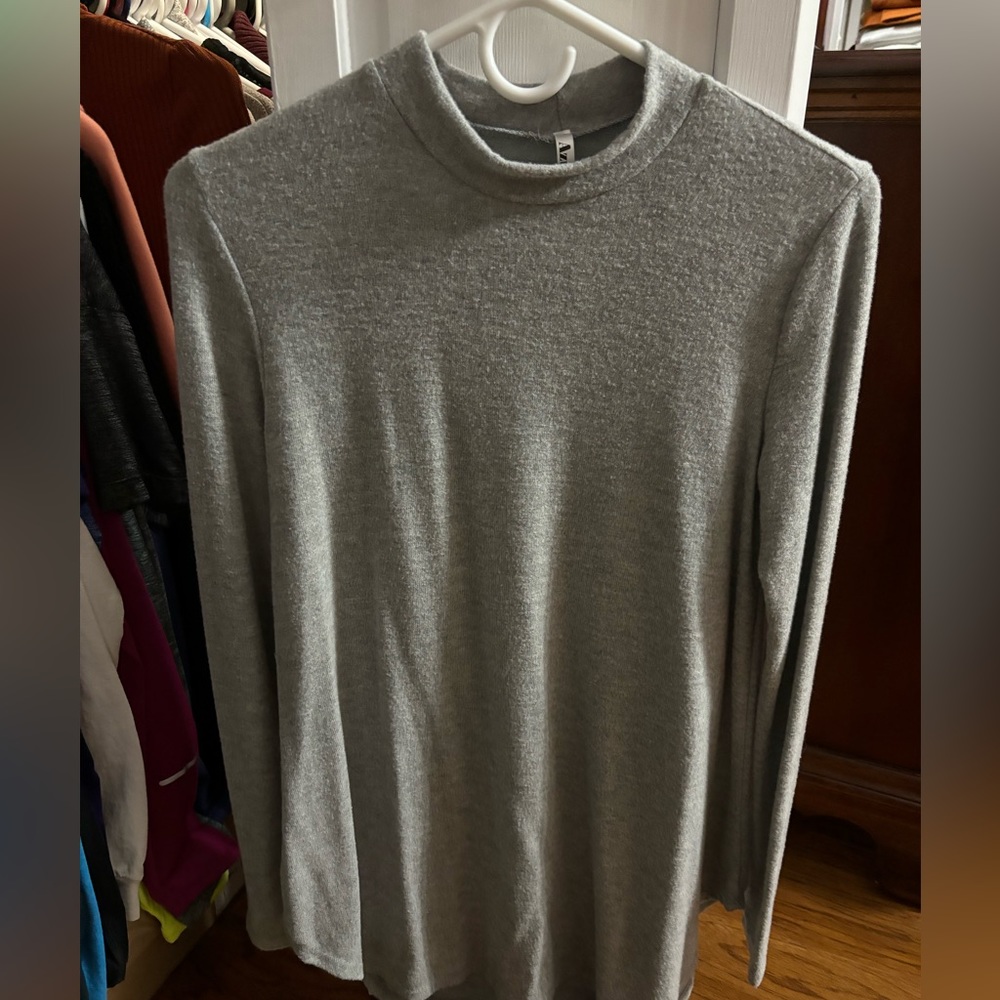 Azules light grey tunic